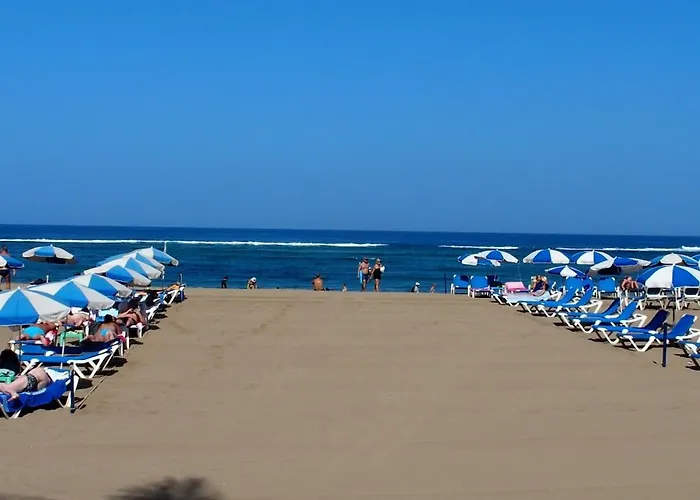 Beachfront In Playa De Canteras Lägenhet Las Palmas de Gran Canaria