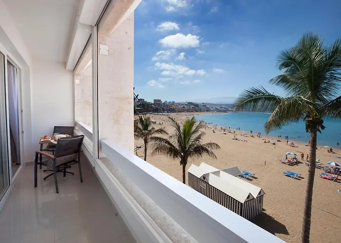 Beachfront In Playa De Canteras Appartement